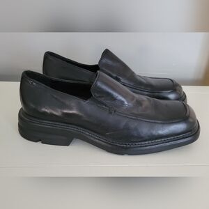 Unlisted Black Leather Loafers